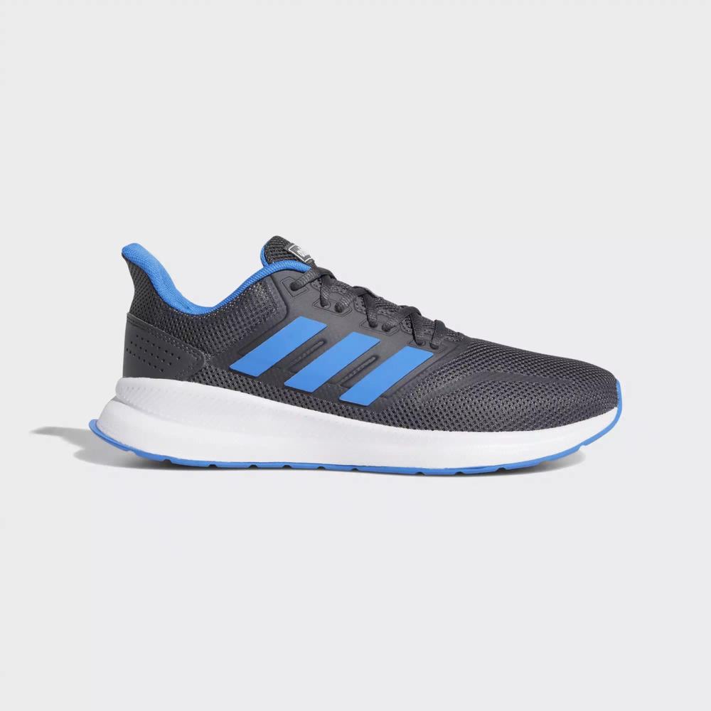 Adidas Runfalcon Tenis Para Correr Grises Para Hombre (MX-10302)